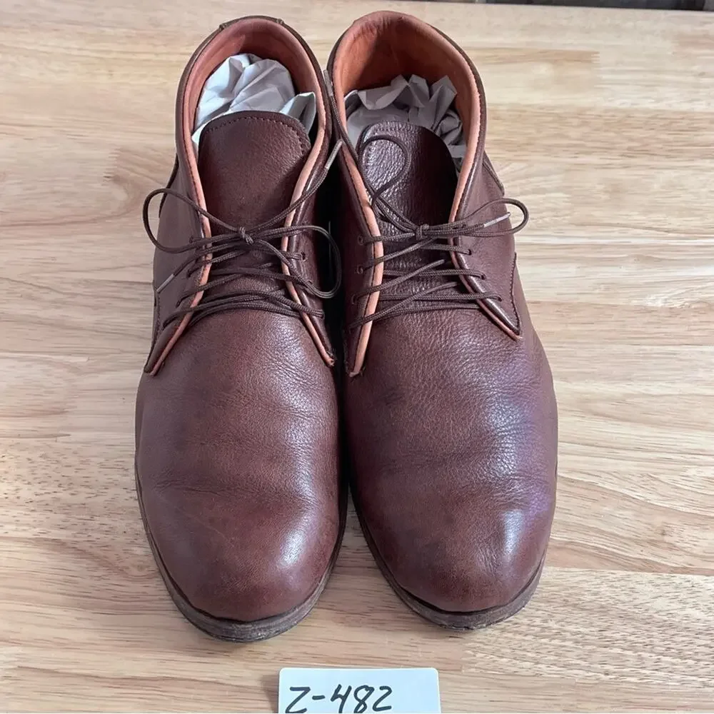Hand Crafted Leather Shoes Mens Chukka Soft Leather Upper & lining Lace Up